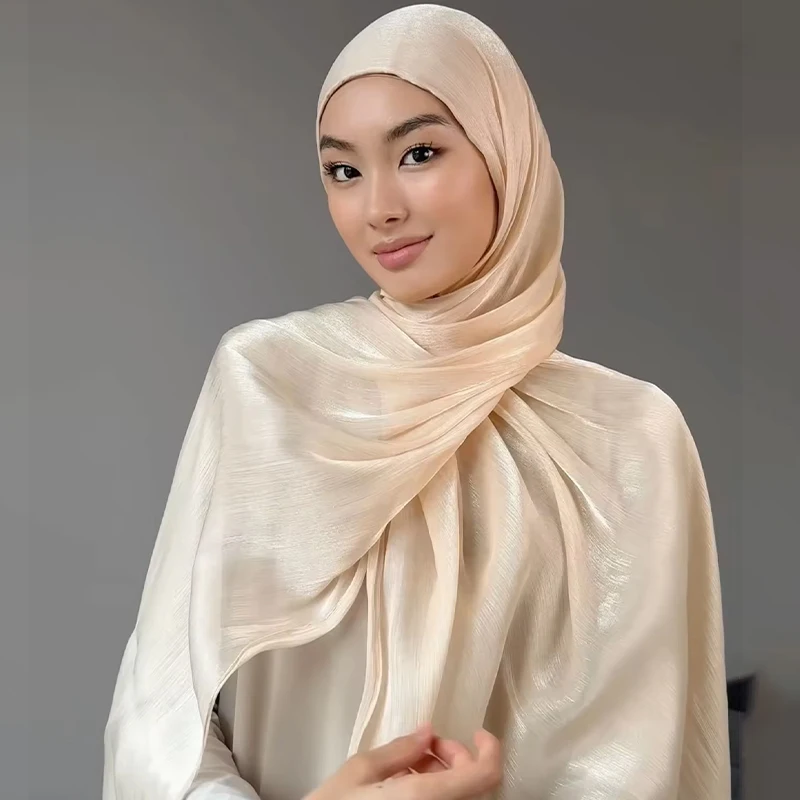hijab satinado